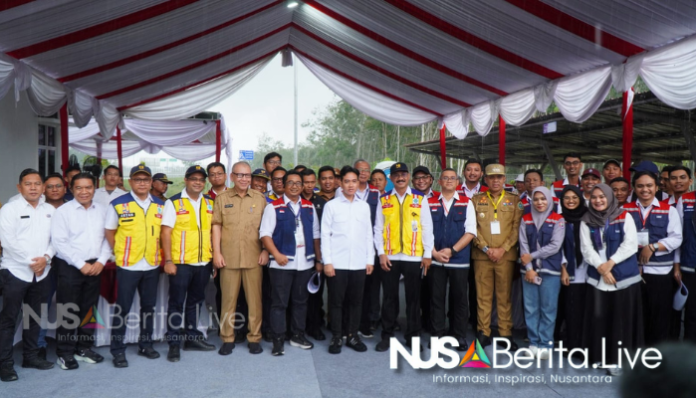 Wapres Gibran Tinjau Gerbang Tol Tanjung Pura Didampingi Pj. Bupati Langkat - Pastikan Kelancaran Nataru - Nusaberita.live