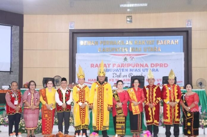 Pemkab Nias Utara Melaksanakan Perayaan Peringatan Hari Jadi Kabupaten Nias Utara ke-16 Tahun 2024 - Nusaberita.live