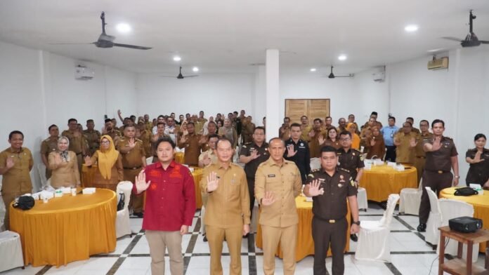Pj Bupati Langkat Dorong Budaya Anti-Korupsi ; FGD Hari Antikorupsi Sedunia Digelar di Grand Hotel Stabat