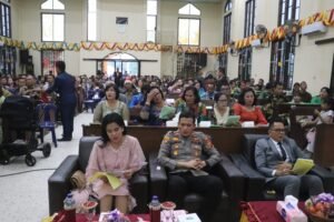 Polres Langkat Gelar Ibadah Perayaan Natal - Nusaberita