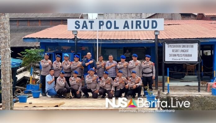 Kapolres Langkat Kunjungi Mako Sat Polairud, Pastikan Kesiapan Jelang Nataru - Nusaberita