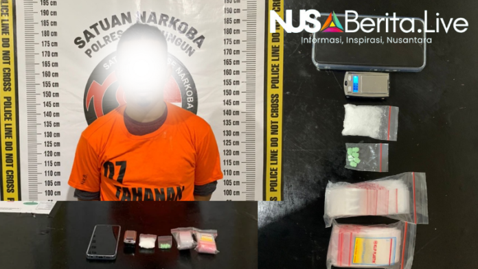 Satres Narkoba Polres Simalungun Ringkus Pengedar Sabu dan Ekstasi di Tapian Dolok, Buktikan Tak Ada Tempat Bagi Pelaku Penyalahgunaan Narkoba - Nusaberita
