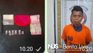 Jaringan Narkoba di Simalungun Runtuh, Polsek Tanah Jawa Berhasil Tangkap Dua Pelaku - Nusaberita