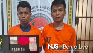 Jaringan Narkoba di Simalungun Runtuh, Polsek Tanah Jawa Berhasil Tangkap Dua Pelaku - Nusaberita