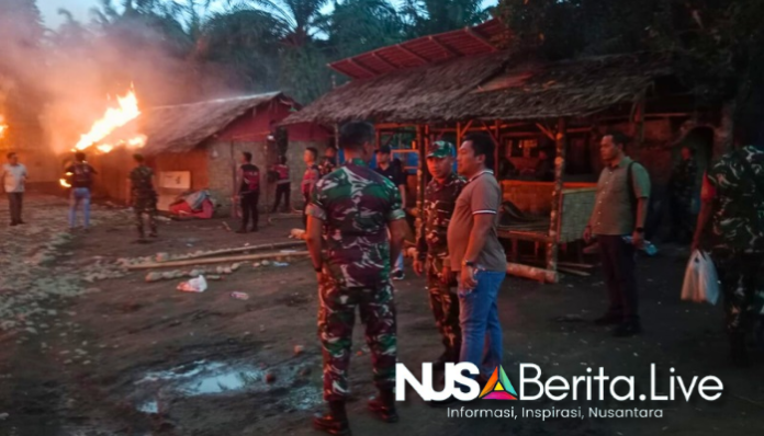Penggerebekan Barak Narkoba dan Judi di Desa Kloneng Binjai - Nusaberita