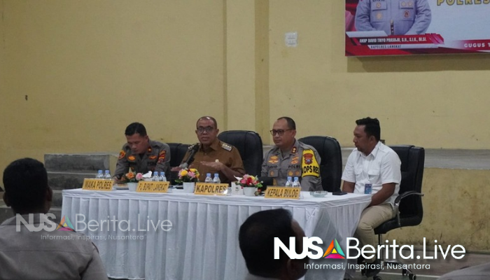 Kapolres Langkat Pimpin Rapat Koordinasi Percepatan Swasembada Jagung melalui Tumpang Sari - Kapolres Langkat Pimpin Rapat Koordinasi Percepatan Swasembada Jagung melalui Tumpang Sari - Nusaberita
