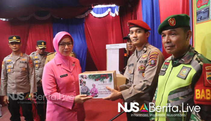 Kapolres Langkat Bersama Rombongan Tinjau Kesiapan Pos Pengamanan Natal dan Tahun Baru 2024-2025-Nusaberita.live