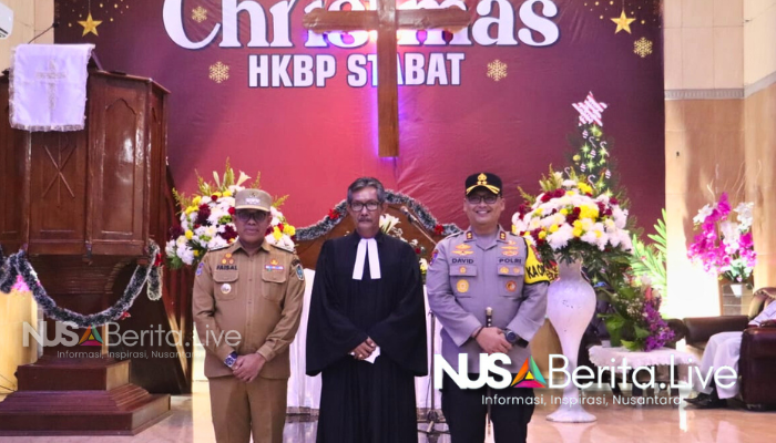 Pj. Bupati Langkat bersama Kapolres Tinjau Gereja di Stabat, Pastikan Malam Ibadah Natal Aman-nusaberita.live