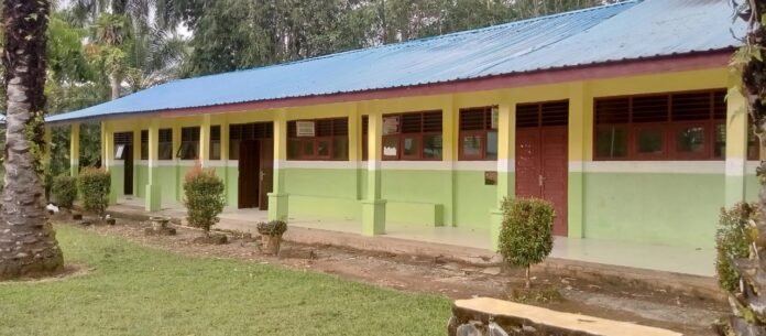 Rehab Berat SMPN 2 Bahorok Tanpa Plang Proyek, Diduga Layaknya Proyek Siluman
